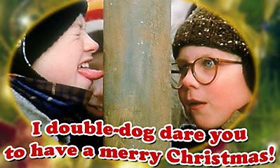 Funny Christmas photo: christmas story christmasstory-tonguestucktopole.jpg