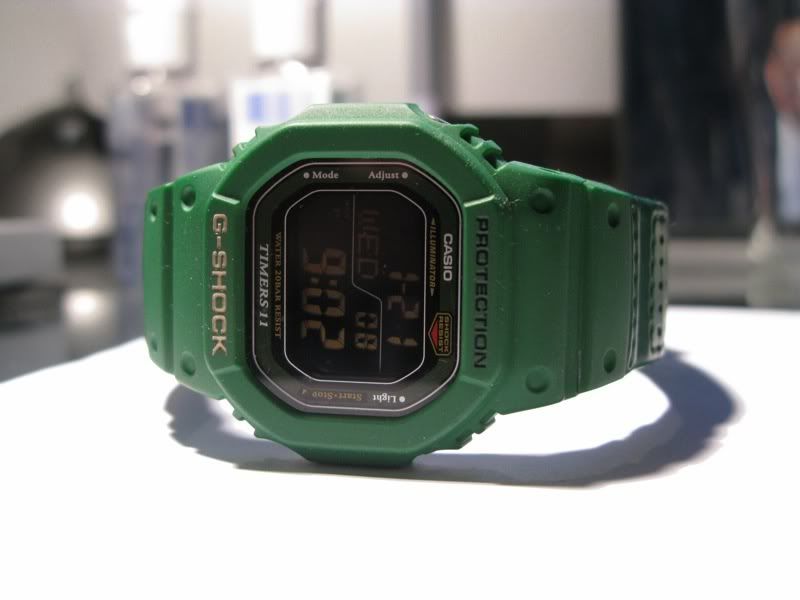 timer g shock