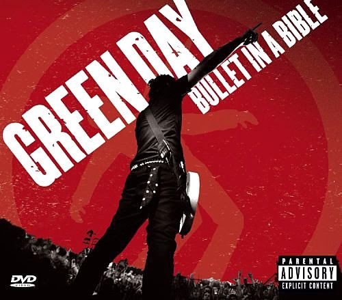 green day bullet in a bible spitting