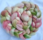 3.9oz Shabby Chic roving for spinning