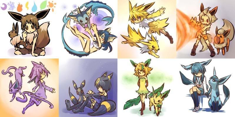 Eevee Evolution Pokemon