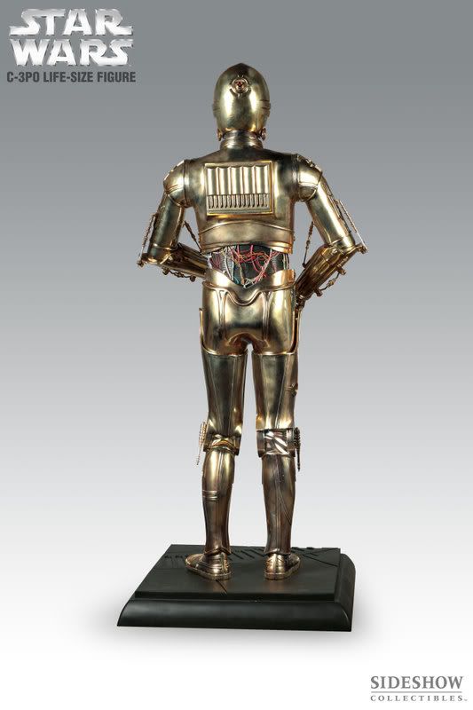 sideshow c3po life size bust