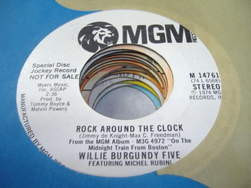 WILLIE BURGUNDY FIVE - Rock Around The Clock (willie's Girl)