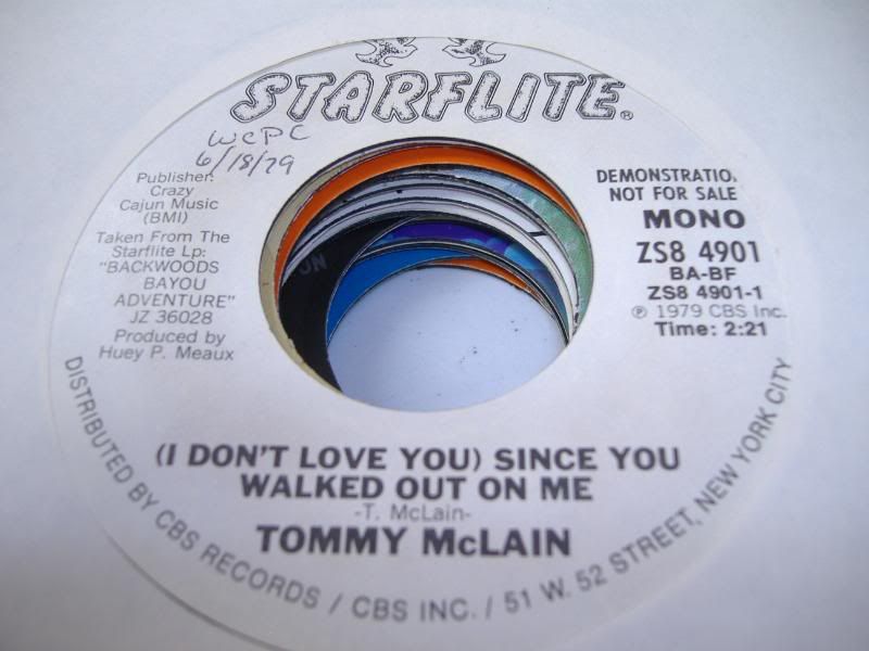Tommy McLain - I'm Glad For Your Sake / (I'd Be) A Legend In My Time Tommy McLain - I'm Glad For Your Sake / (I'd Be) A Legend In My Time