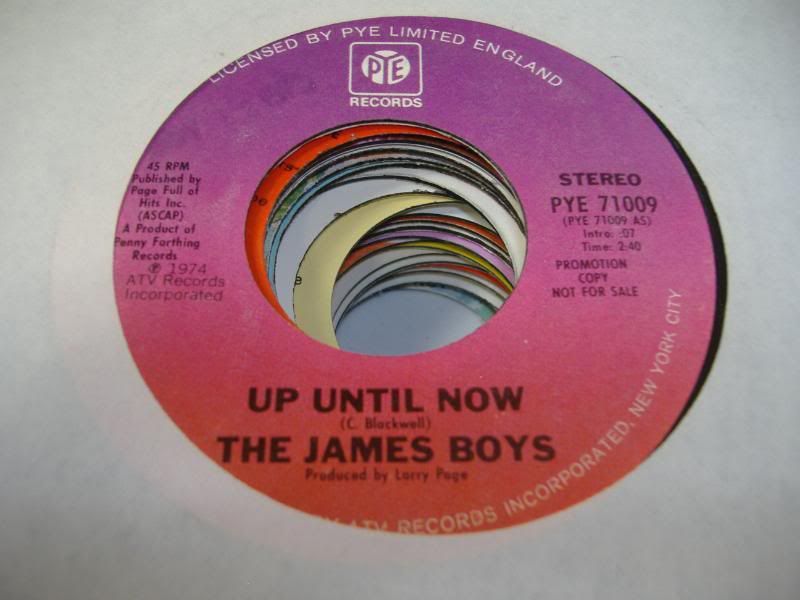 JAMES BOYS - Up Until Now (same)