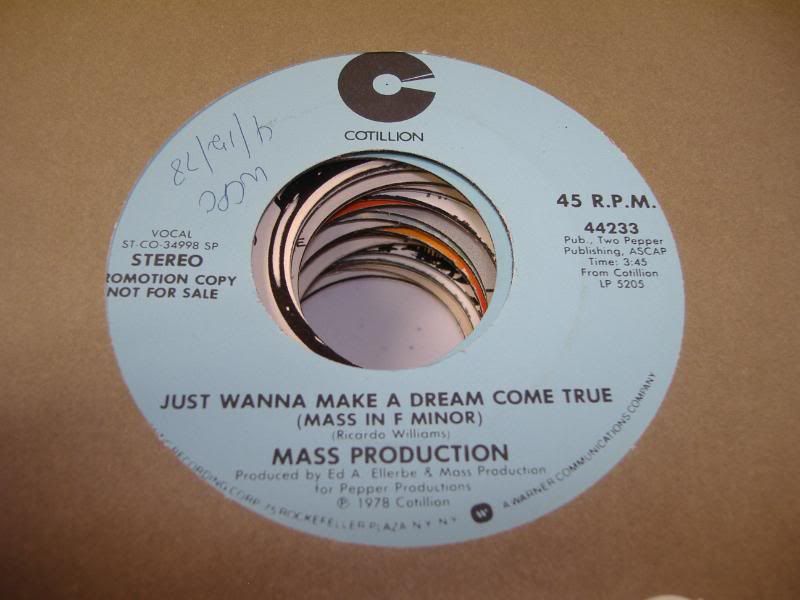 Just Wanna Make A Dream Come True (same) - MASS PRODUCTION
