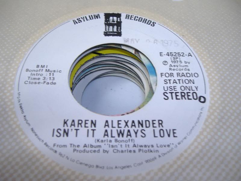 Isn't It Always Love (same) - KAREN ALEXANDER