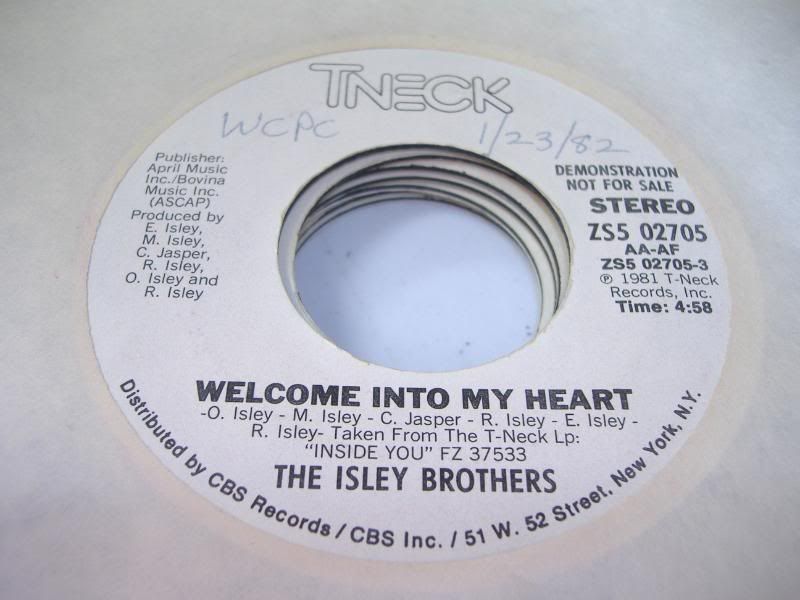 ISLEY BROTHERS - Welcome Into My Heart (same)