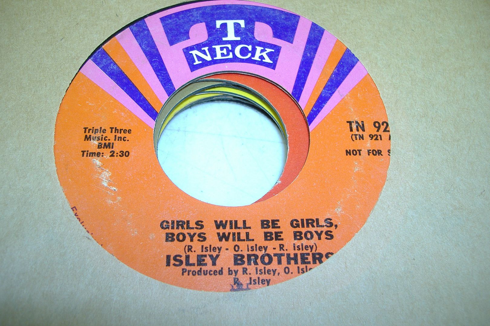 ISLEY BROTHERS - Girls Will Be Girls, Boys Will Be Boys (same)