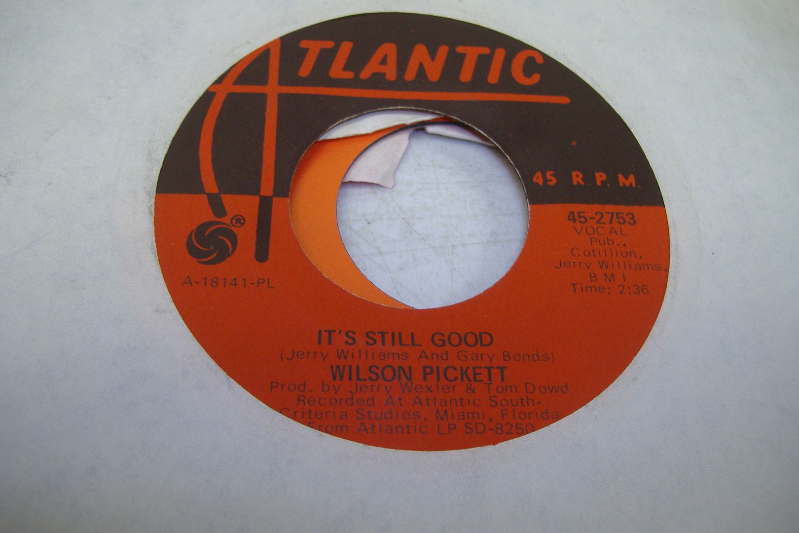 Wilson Pickett It's Too Late Records, LPs, Vinyl and CDs MusicStack