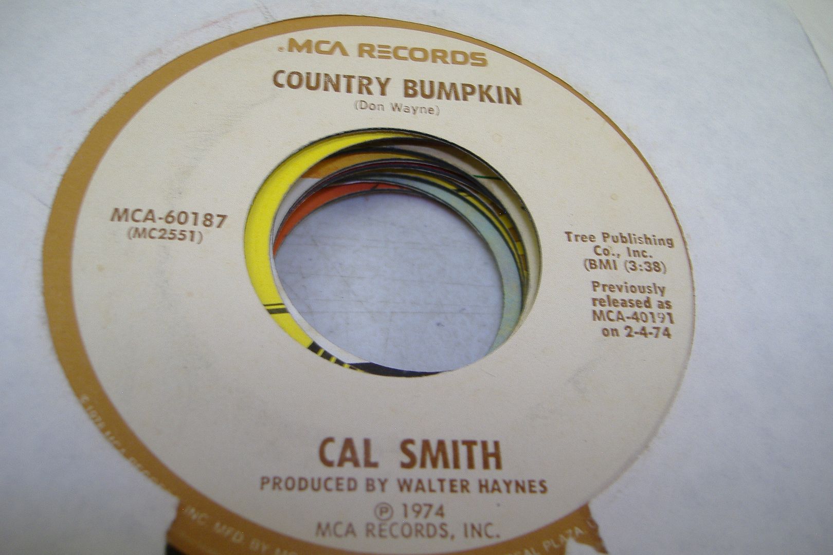 CAL SMITH - Country Bumpkin (thunderstorms)
