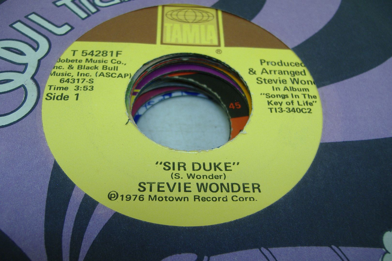 STEVIE WONDER - Sir Duke (he's Misstra Know-it-all) LP
