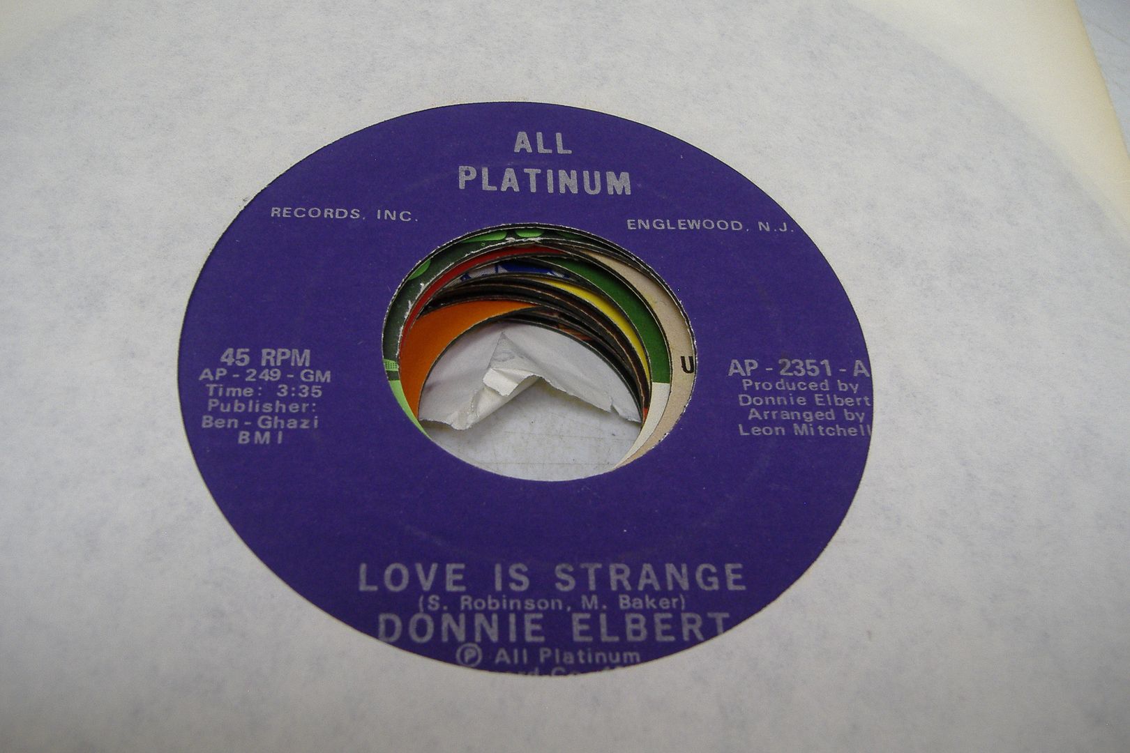 DONNIE ELBERT - Love Is Strange (instrumental)