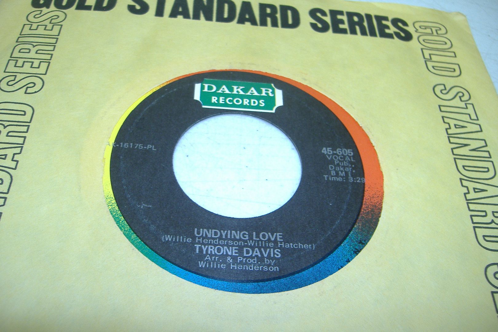 TYRONE DAVIS - Undying Love (is It Something You've Got)