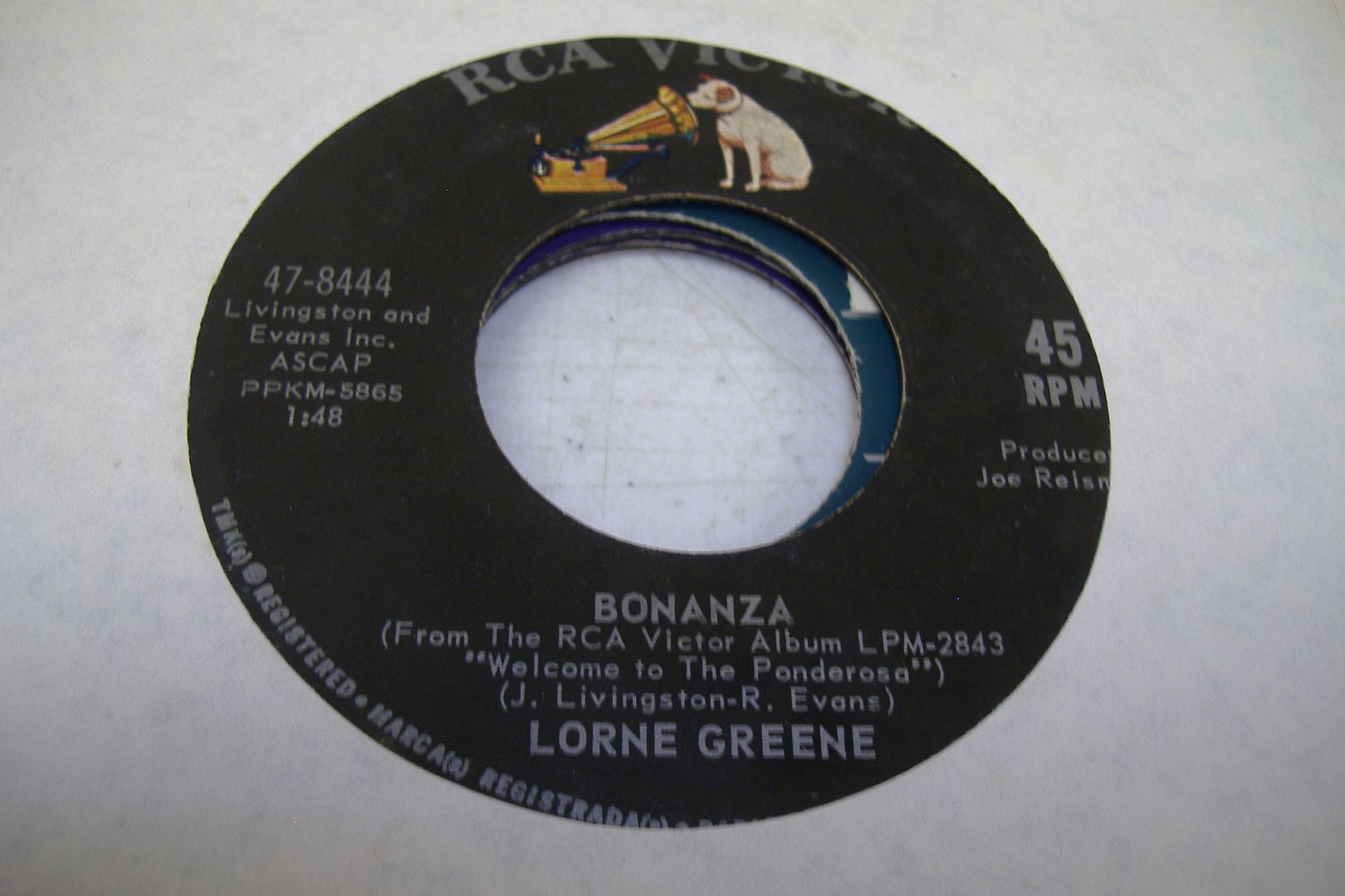 Lorne Greene Bonanza Records, LPs, Vinyl and CDs - MusicStack