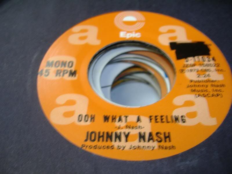 Ooh What A Feeling (same) - JOHNNY NASH