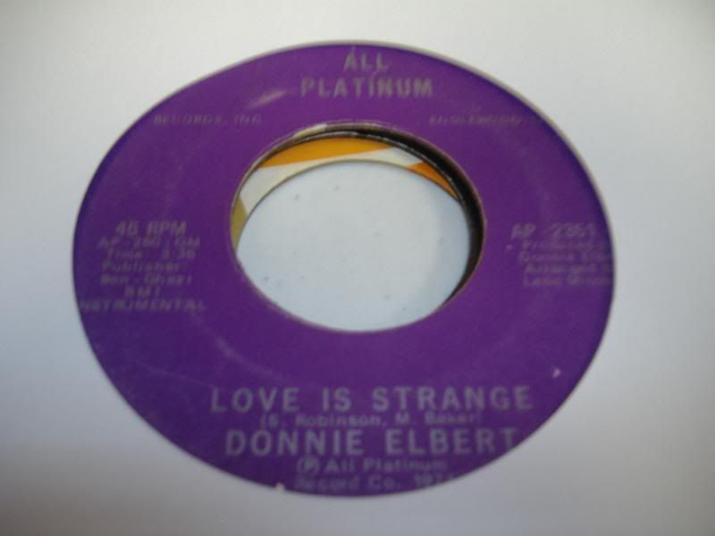 DONNIE ELBERT - Love Is Strange (same) LP