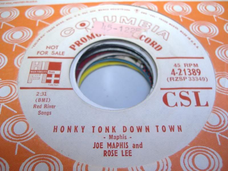 JOE MAPHIS & ROSE LEE - Honky Tonk Down Town