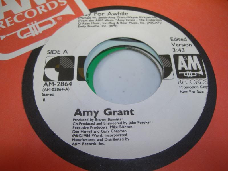 Stay For Awhile (same) - AMY GRANT