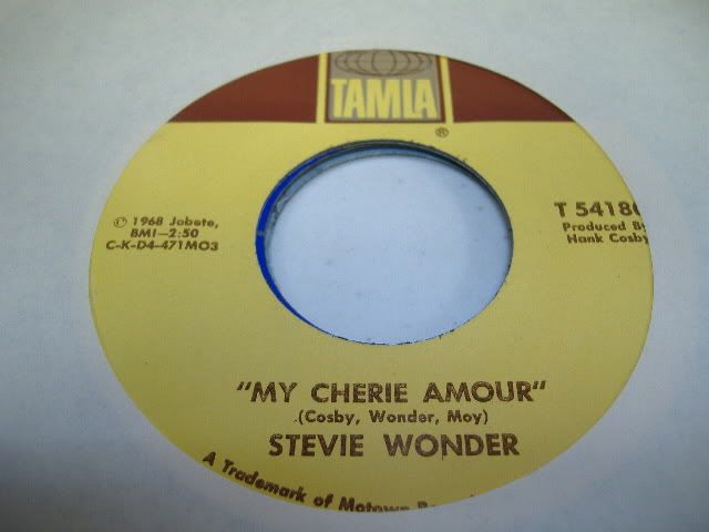 STEVIE WONDER - My Cherie Amour (i Don't Know Why)