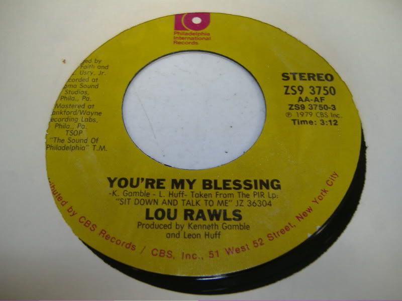LOU RAWLS - You're My Blessing (heartaches (just When You Think You're Loved))