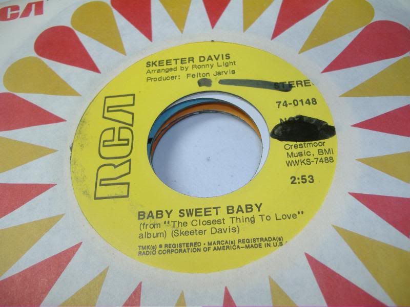 Baby Sweet Baby - SKEETER DAVIS