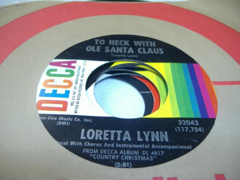 LORETTA LYNN - To Heck With Ole Santa Claus (it Won't Seem Like Christmas) Record