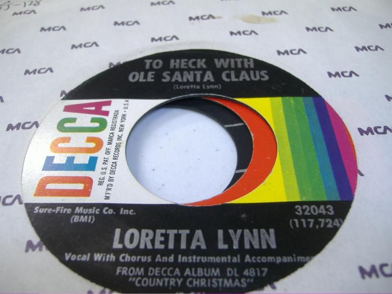LORETTA LYNN - To Heck With Ole Santa Claus (it Won't Seem Like Christmas) EP