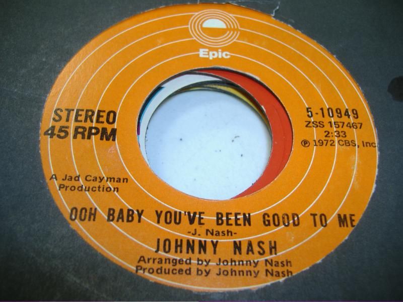 Ooh Baby You've Been Good To Me (stir It Up) - JOHNNY NASH