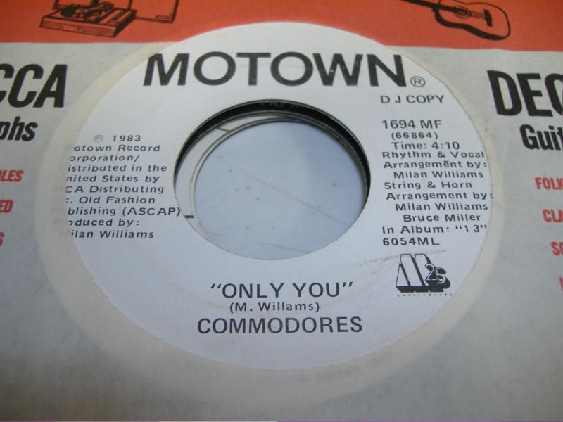 COMMODORES - Only You (same)