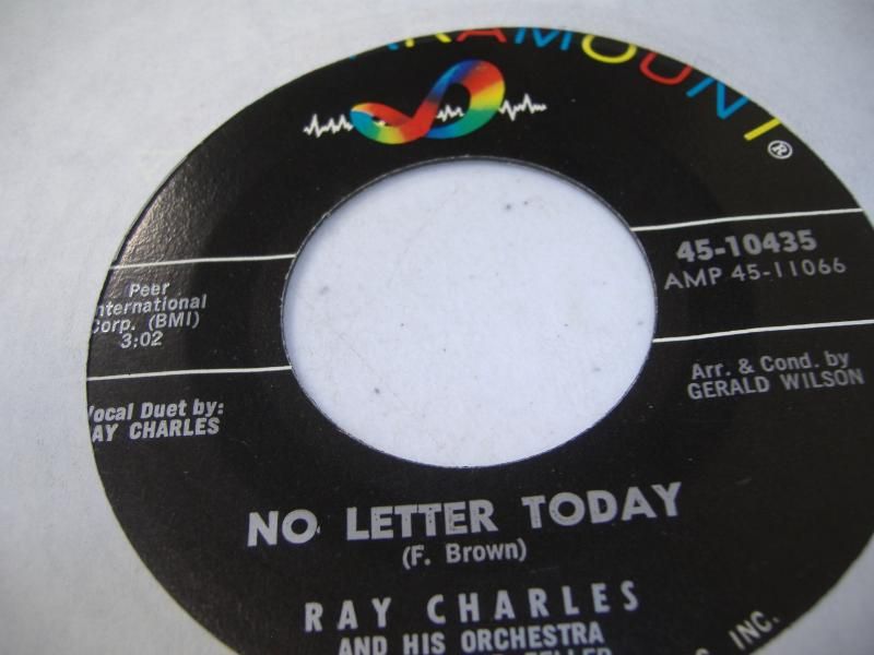 RAY CHARLES - No Letter Today (take These Chains From My Heart)