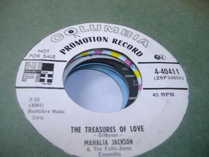 MAHALIA JACKSON - The Treasures Of Love (a Rusty Old Halo)