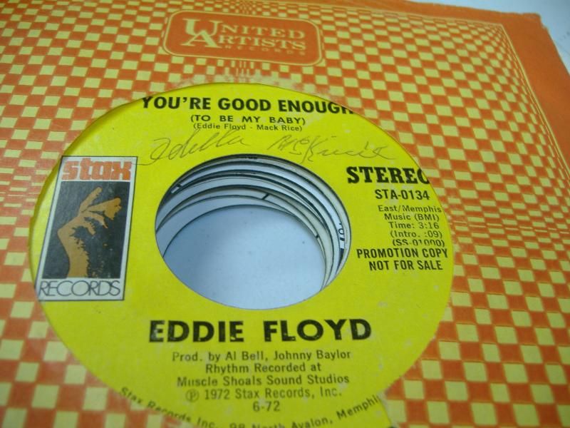 You're Good Enough (to Be My Baby) (same) - EDDIE FLOYD