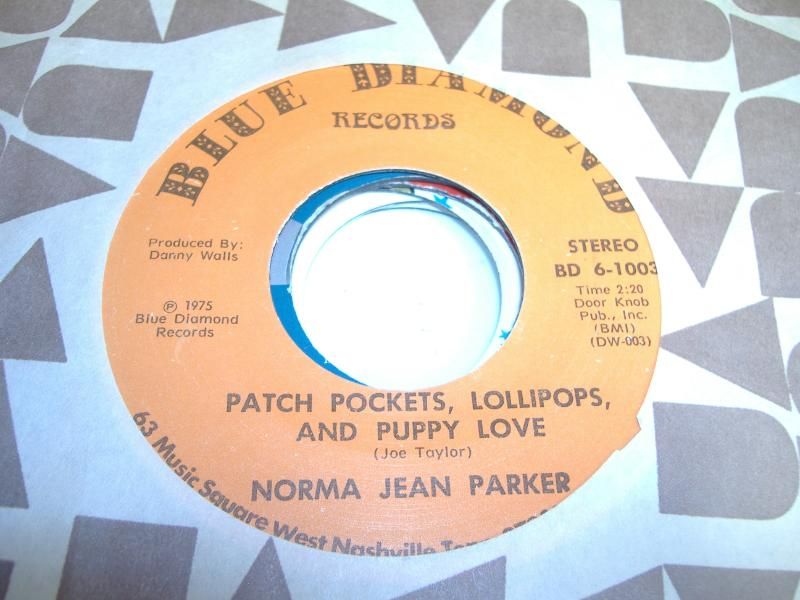 NORMA JEAN PARKER - Patch Pockets,lollipops,and Puppy Love (i'm A Little Girl)
