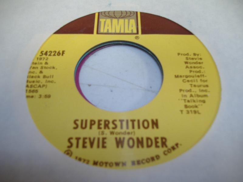 Superstition - STEVIE WONDER