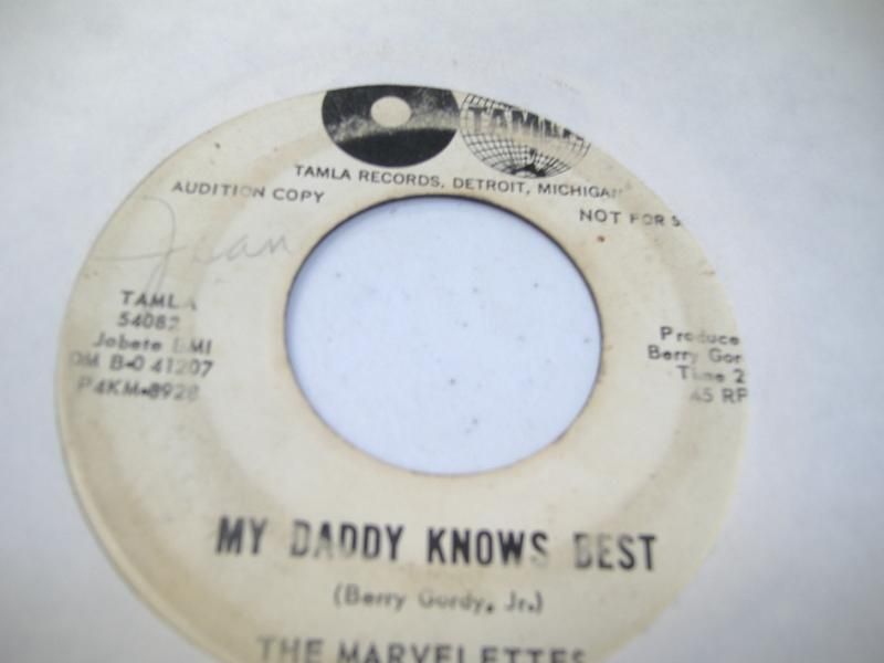MARVELETTES - My Daddy Knows Best (tie A String)