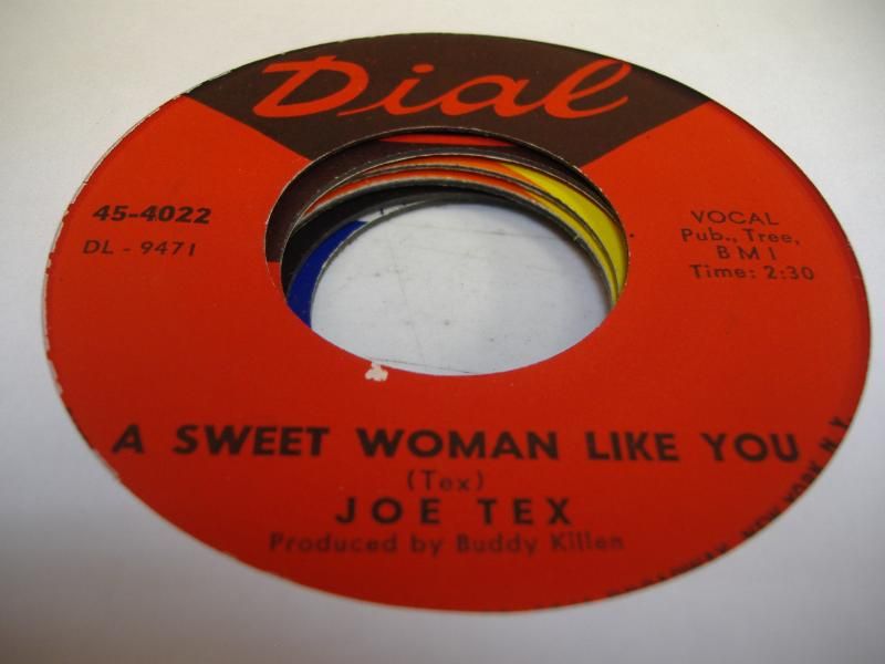 JOE TEX - A Sweet Woman Like You Record