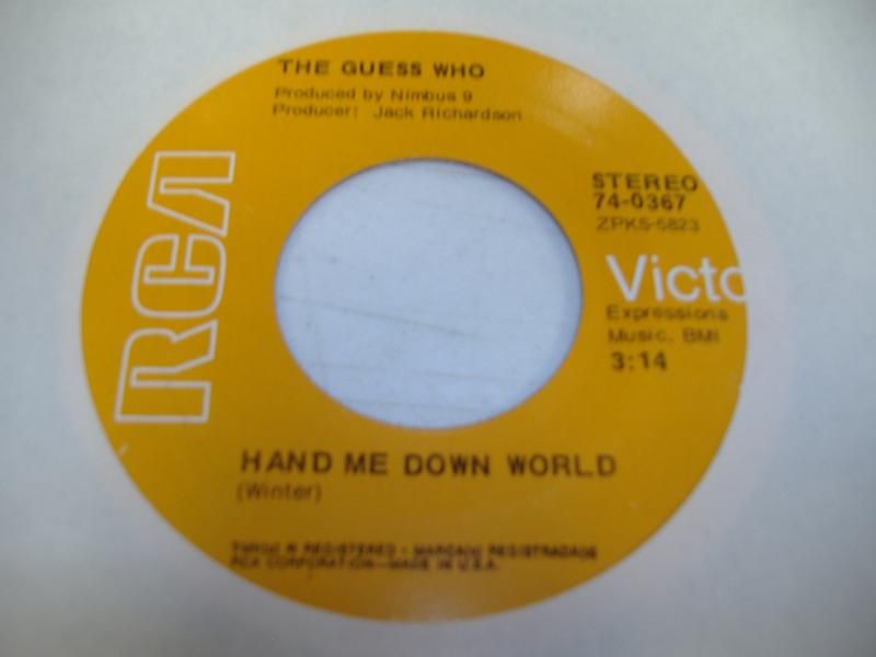 GUESS WHO - Hand Me Down World