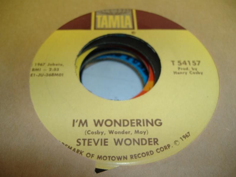 STEVIE WONDER - I'm Wondering