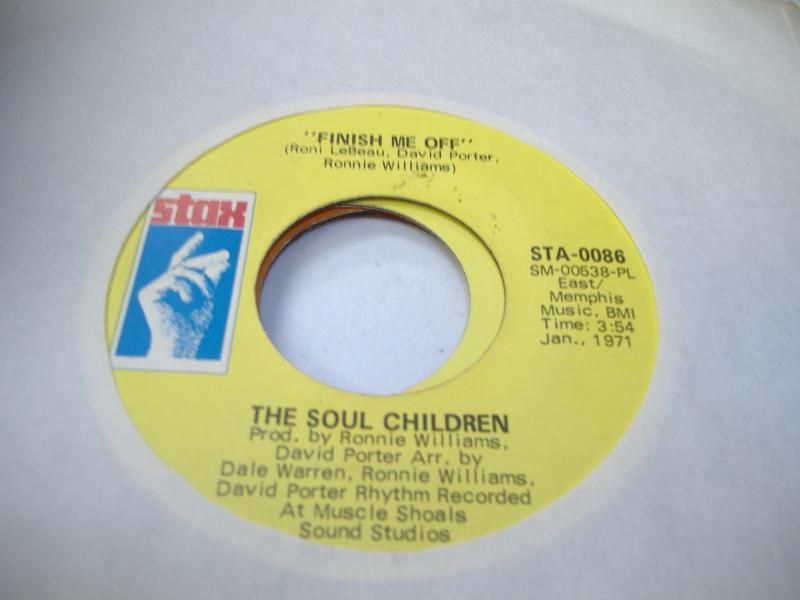 SOUL CHILDREN - Finish Me Off