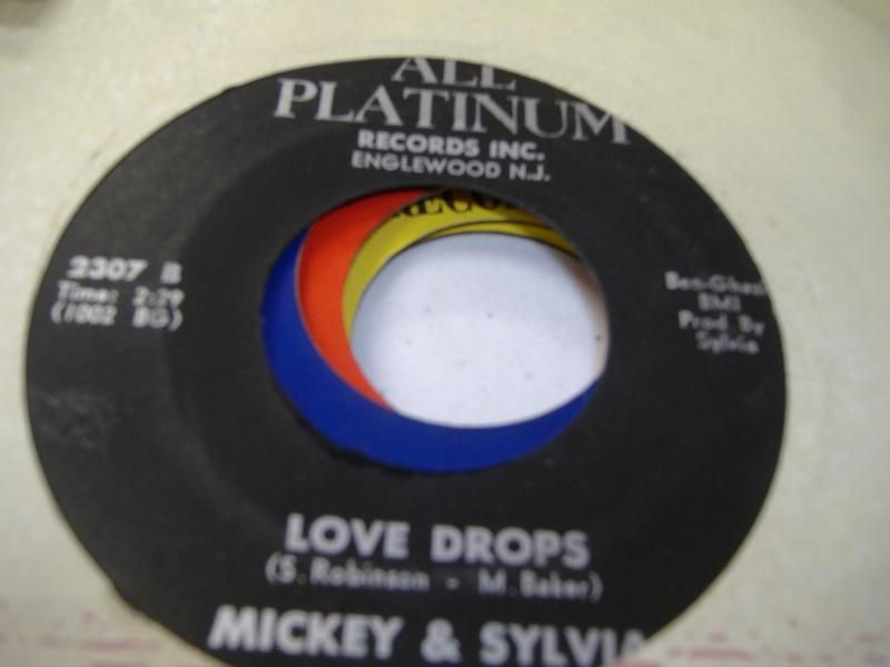 MICKEY & SYLVIA - Love Drops (because You)