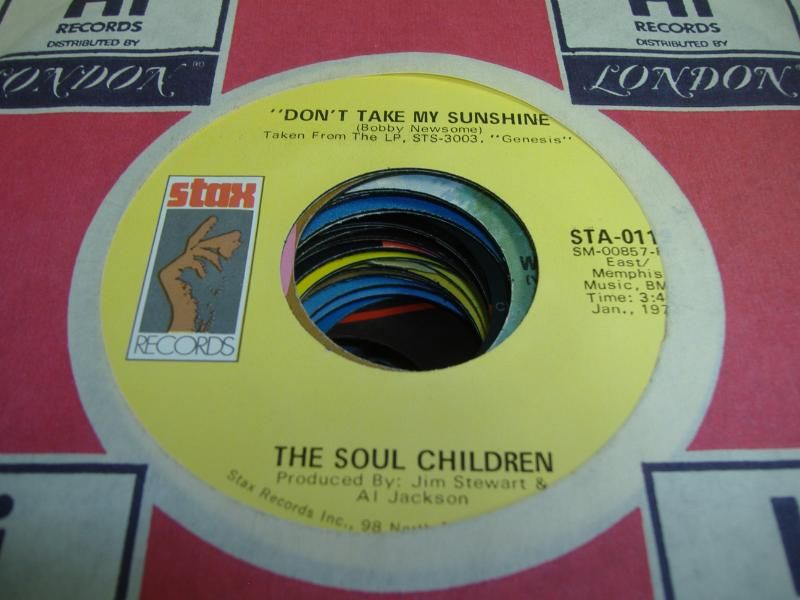 SOUL CHILDREN - Don't Take My Sunshine (hearsay) Record