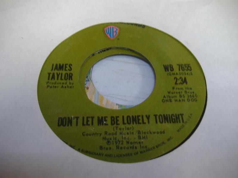 Don't Let Me Be Lonely Tonight - JAMES TAYLOR