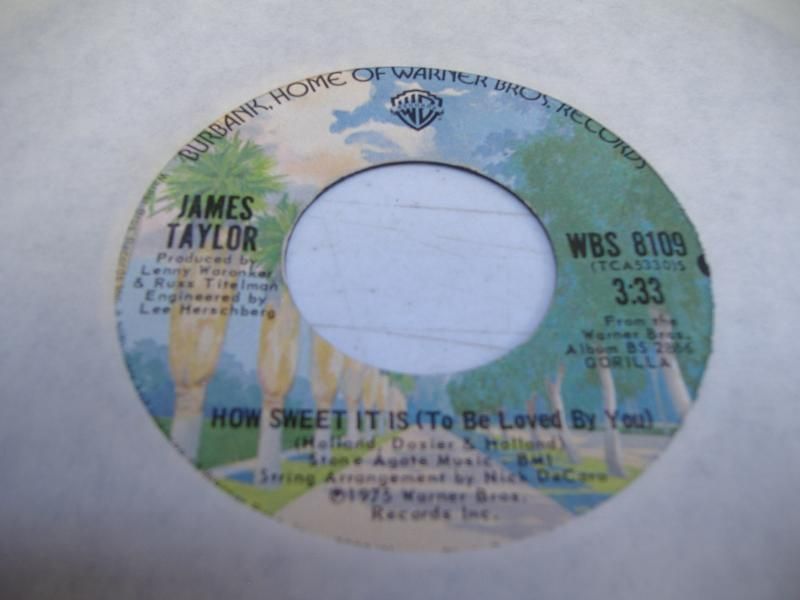 JAMES TAYLOR - How Sweet It Is (to Be Loved By You) (sarah Maria)