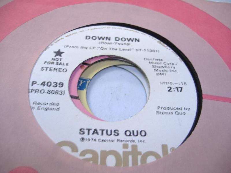 STATUS QUO - Down Down (same)