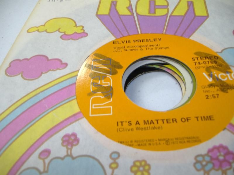 ELVIS PRESLEY - It's A Matter Of Time