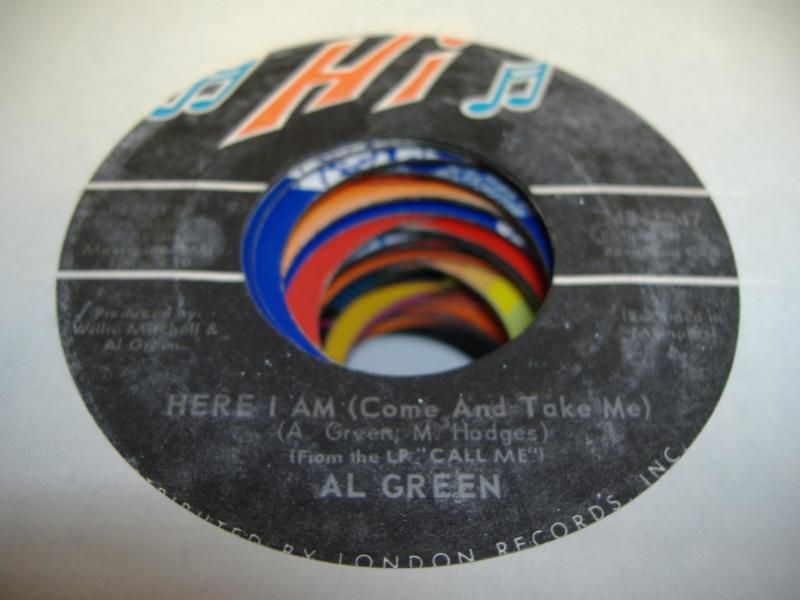 AL GREEN - Here I Am (come And Take Me) (i'm Glad You're Mine)