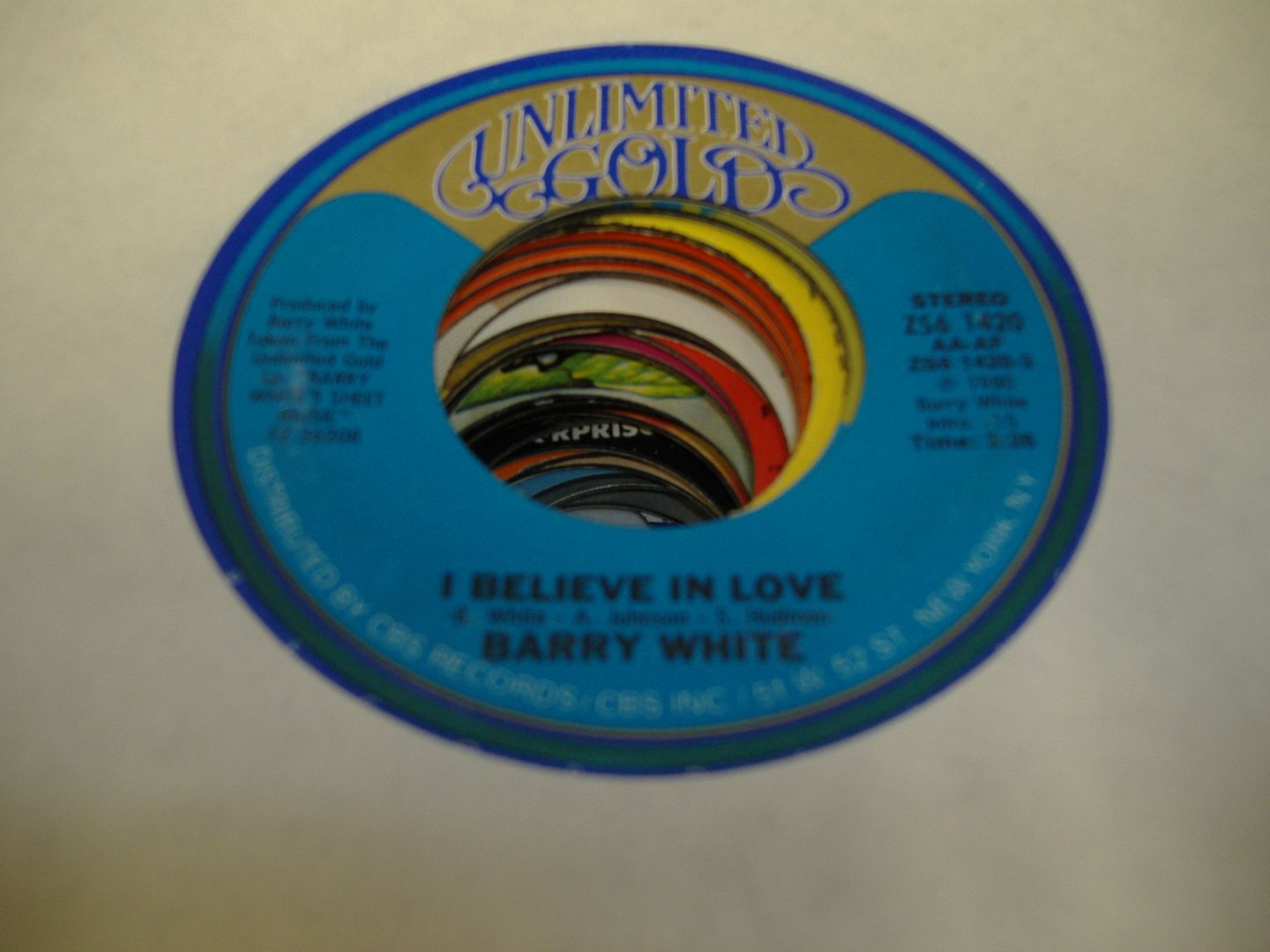 BARRY WHITE - I Believe In Love (you're The One I Need)
