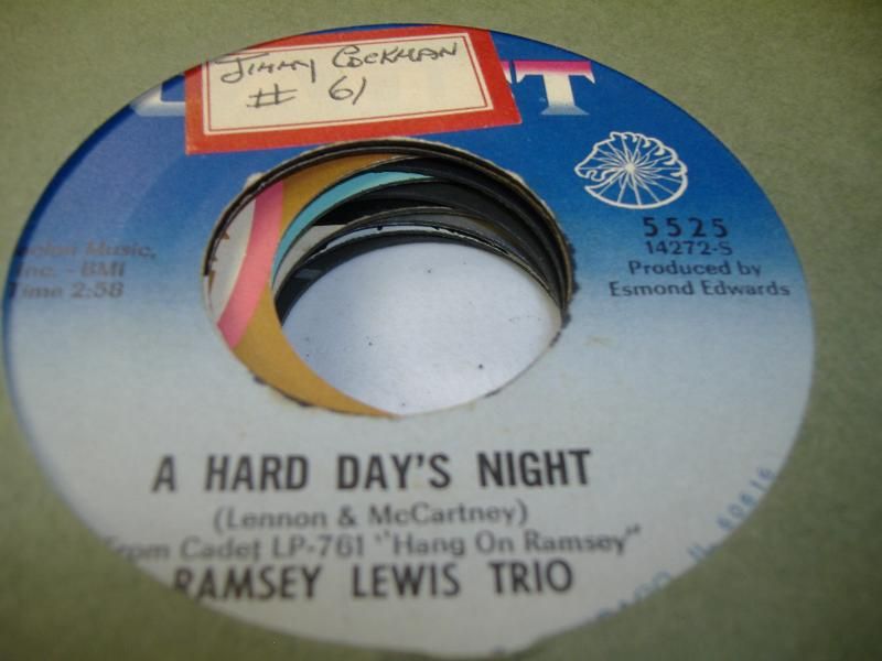 A Hard Day's Night (all My Love Belongs To You) - RAMSEY LEWIS TRIO