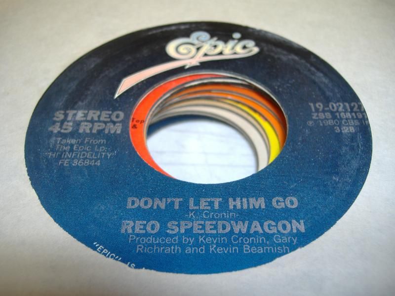 REO SPEEDWAGON - Don't Let Him Go (i Wish You Were There)